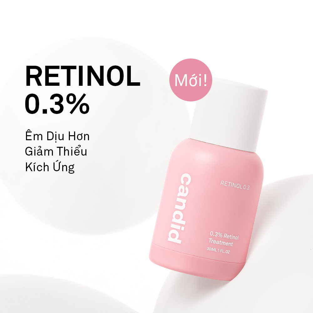 Bộ Đôi Hỗ Trợ Cải Thiện Và Phục Hồi Làn Da Candid Retinol 0.3 % 30ml ...