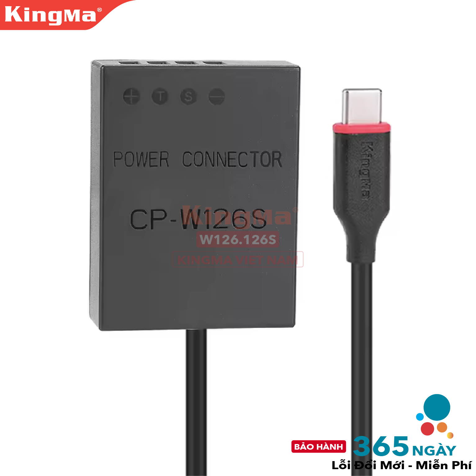 Dummy Pin NP-W126/126S Chính Hãng KINGMA. For FUJIFILM W126/126S ( Bảo ...