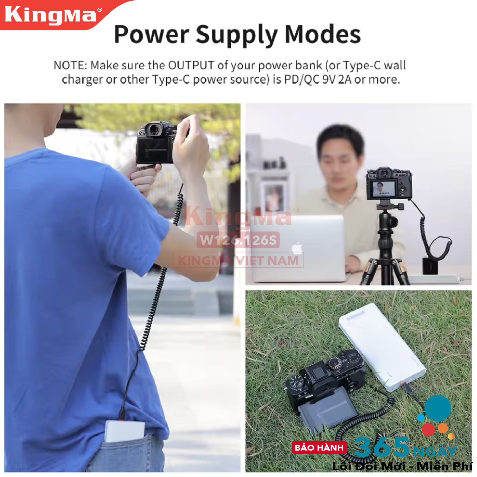 Dummy Pin NP-W126/126S Chính Hãng KINGMA. For FUJIFILM W126/126S ( Bảo ...