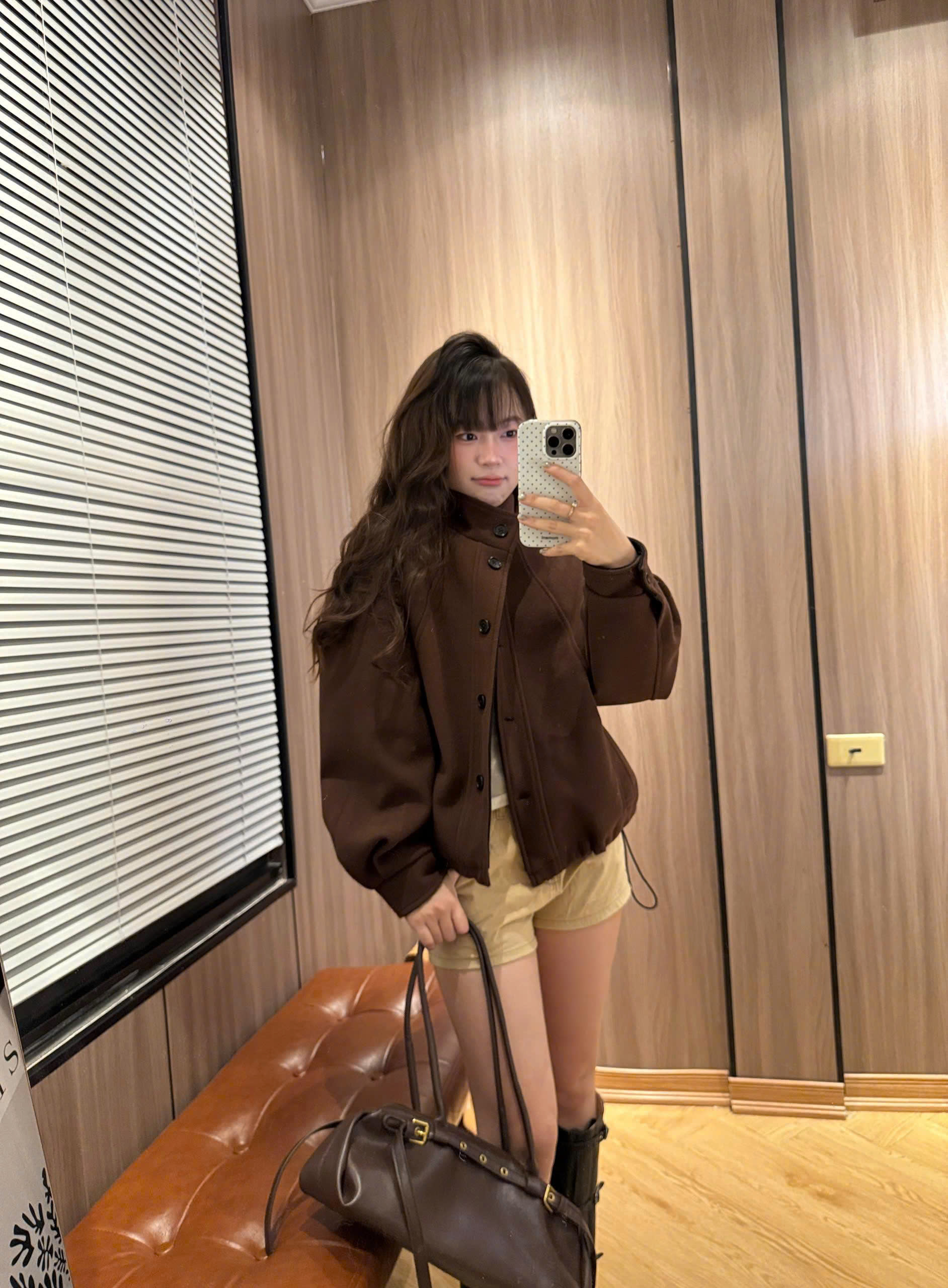 Áo Khoác Dạ Dáng Rộng Nữ Cổ Trụ Dây Rút Gấu Form Ulzzang – Sevsensen ...