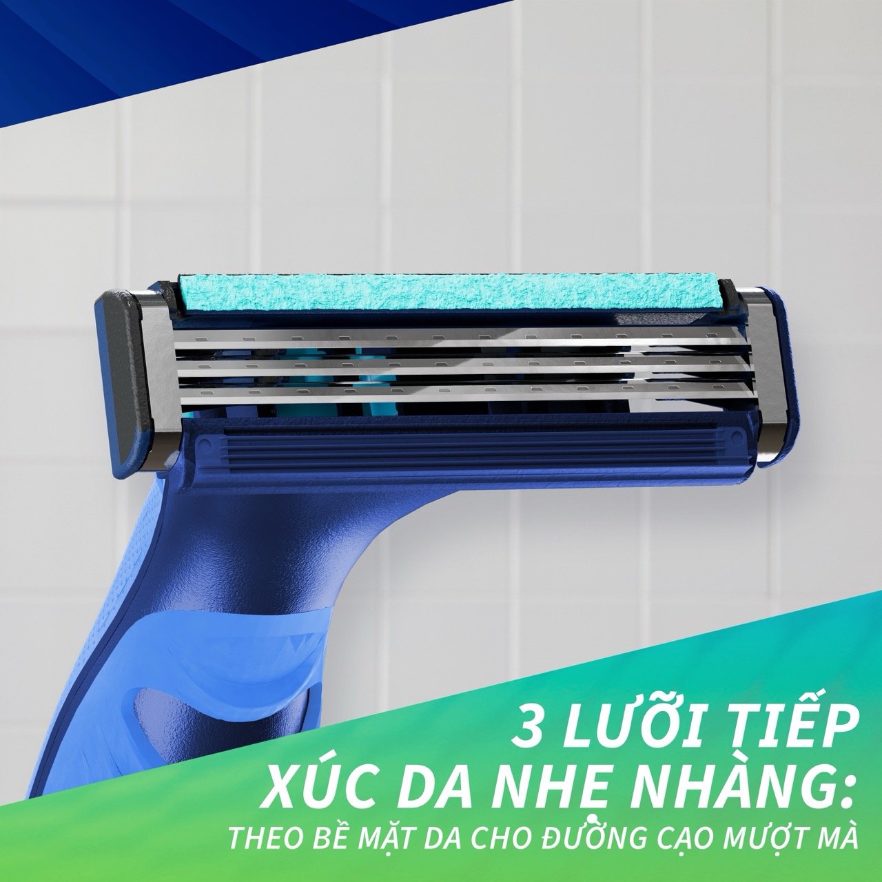 [MỚI] Dao Cạo Râu GILLETTE VECTOR 3 - Cạo Sát, Êm Mượt, Tối Ưu Mọi ...