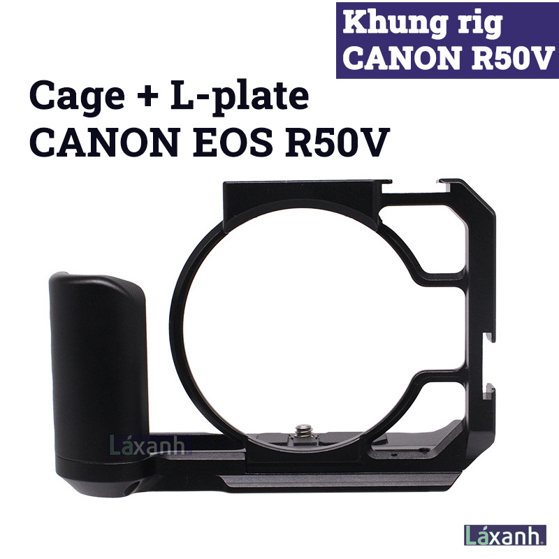Canon R50V | Khung bảo vệ rig cage + L-plate cho Canon eos r50v rigcage ...