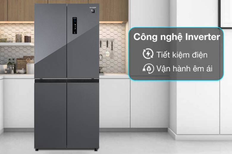 Cùng đánh giá chi tiết về tủ lạnh Sharp inverter 4 cánh 466 lít SJ-FXP560V-MG cho mọi người tham khảo