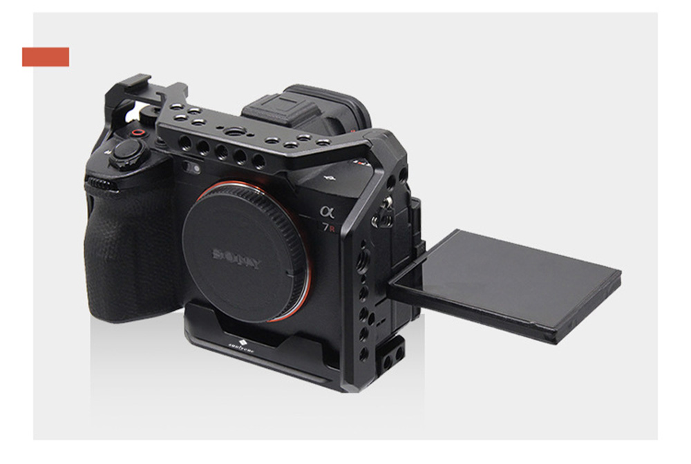 Khung bảo vệ rig cage máy ảnh Sony A7M4 A74 A7IV A7R5 A7R4 A7S3 A9 A9ii ...
