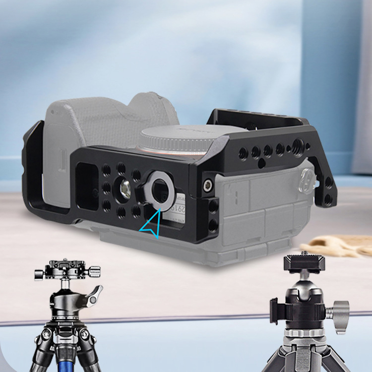 Khung bảo vệ rig cage máy ảnh Sony A7M4 A74 A7IV A7R5 A7R4 A7S3 A9 A9ii ...