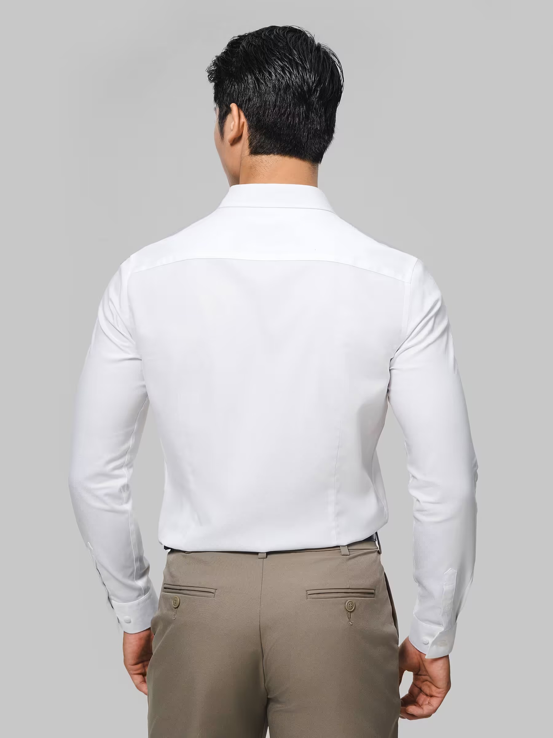 Áo Sơ Mi Nam Dài Tay Premium Dobby mềm mại chống nhăn, Áo đi làm đi ...