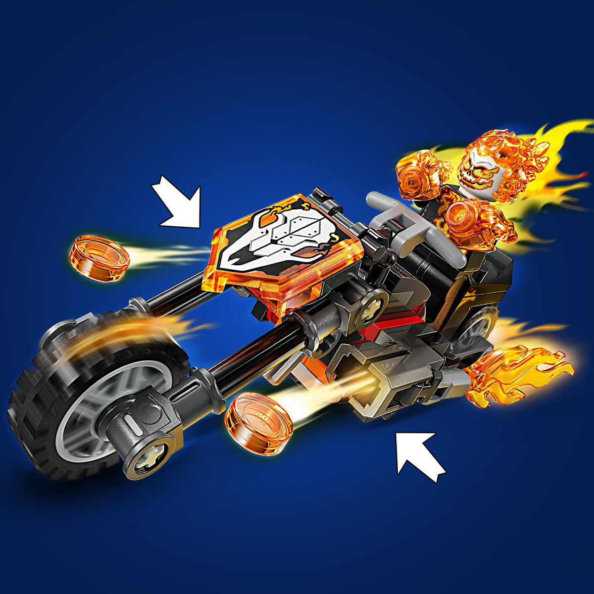 LEGO SUPERHEROES 76335 Đồ Chơi Lắp Ráp Mô Tô Ghost Rider Và Spider-Man ...