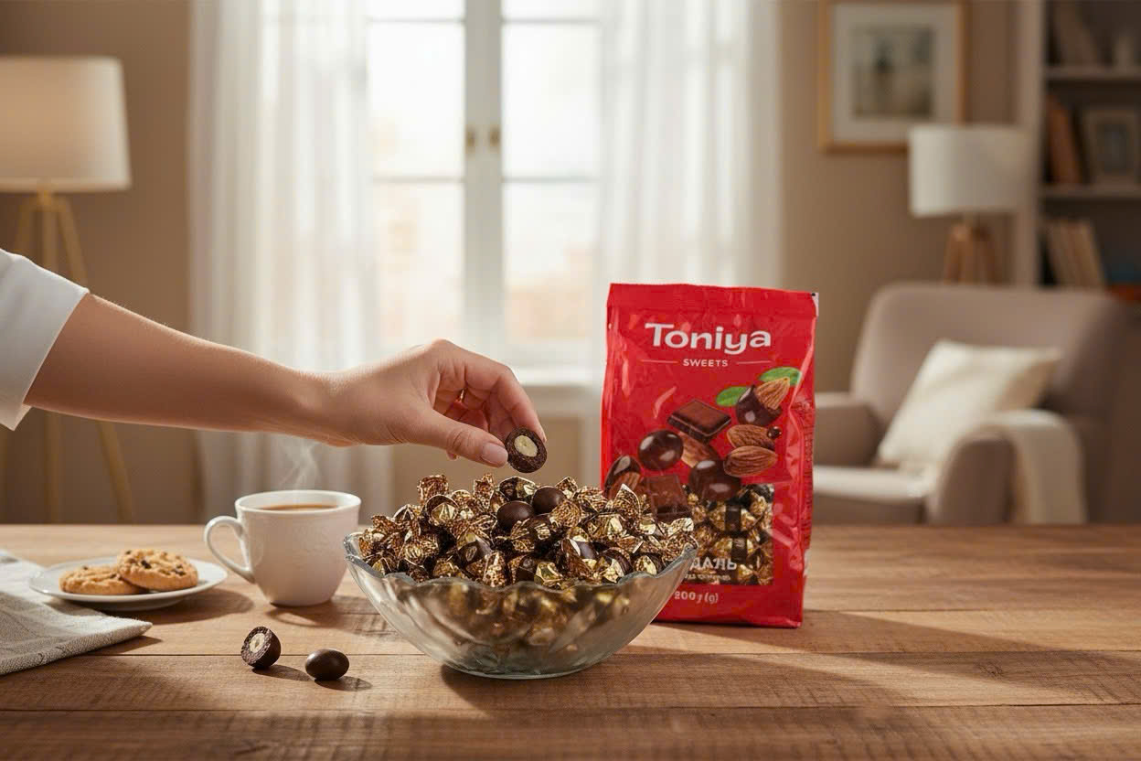 Kẹo socola bọc hạnh nhân Toniya Sweets và Ivan Nga các loại | Shopee ...