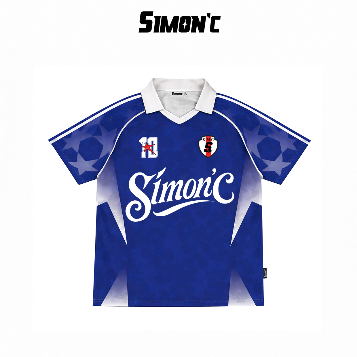 SIMON'C Soccer Jersey No.10 Dark Blue | Shopee Việt Nam