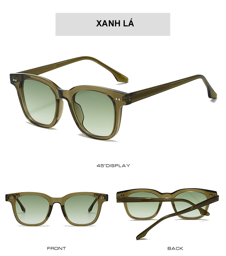 Kính râm mát thời trang nam nữ AnDu chống UV400 dáng vuông basic 28013 ...