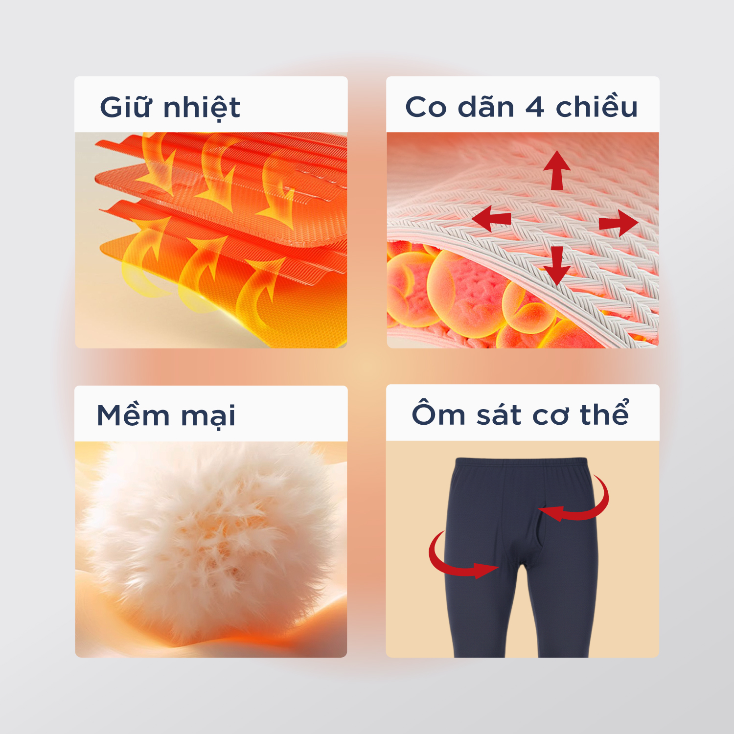 Quần giữ nhiệt Nam Dáng ôm WarmMax Air TOKYOLIFE 40005122 | Shopee Việt Nam