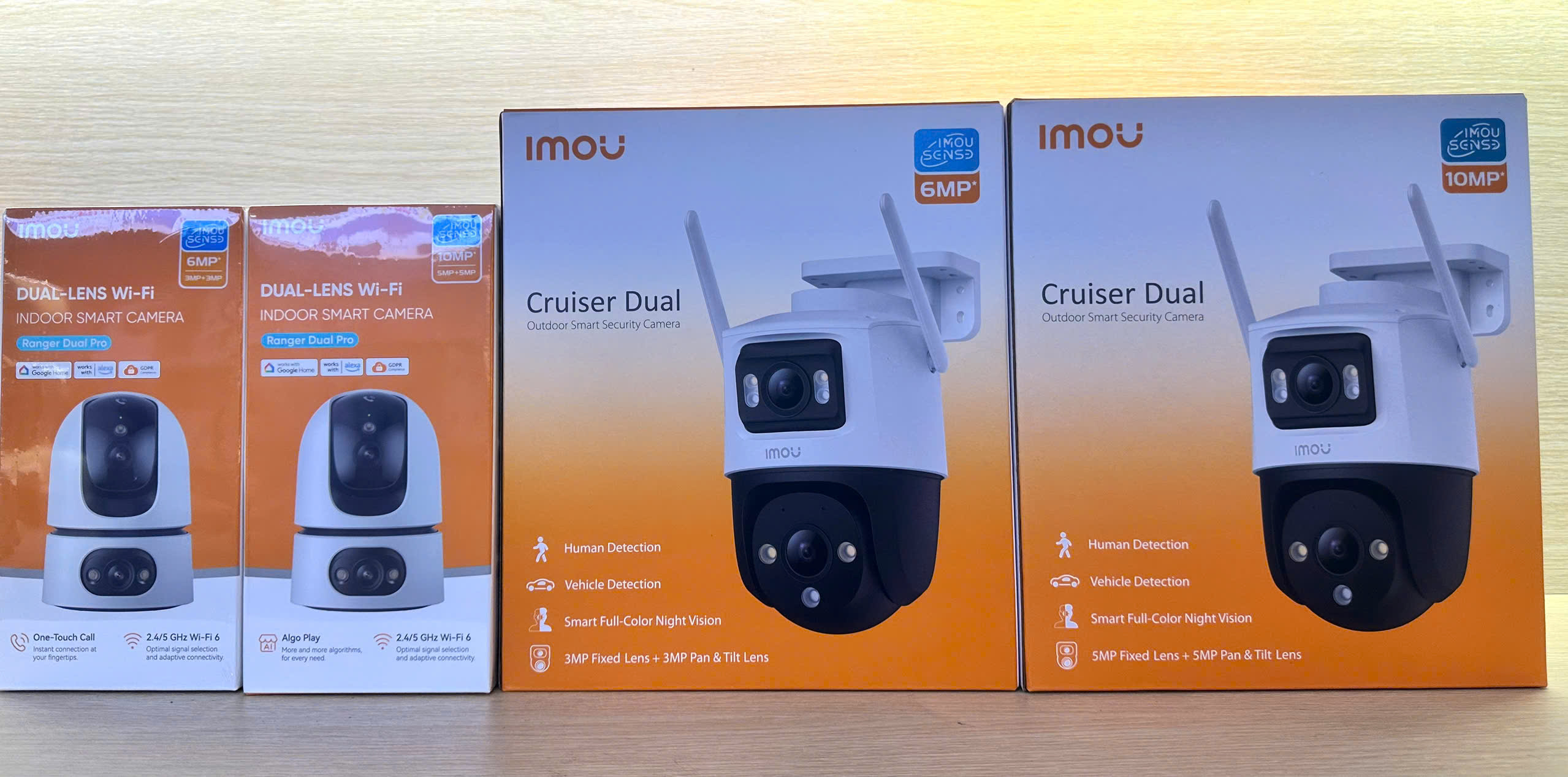 Camera imou 2 mắt Ranger Dual Pro S2XEP-6M0S 6MP/ S2XEP-10M0S 10MP ...