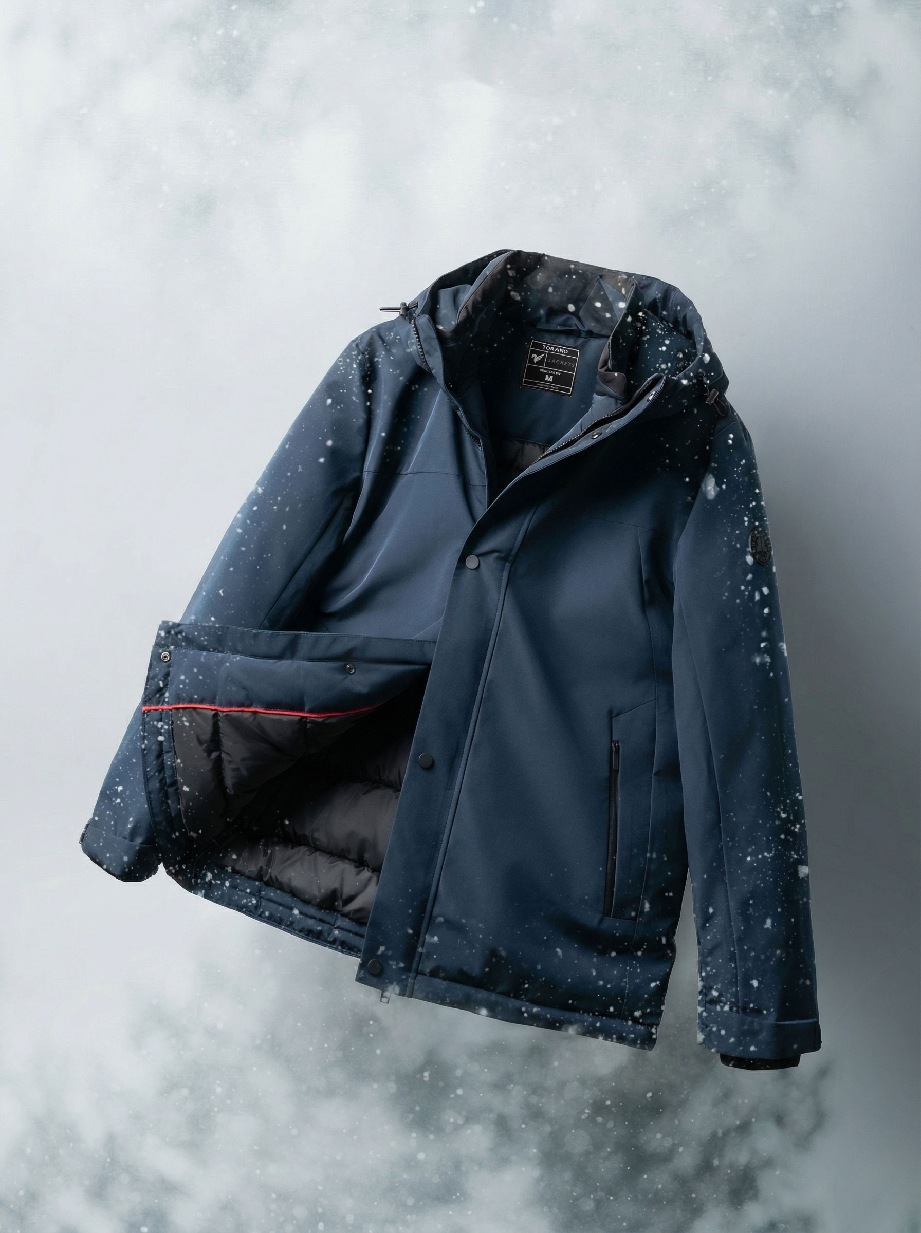 Áo khoác phao đại hàn PREMIUM PUFFER JACKET TORANO 3 lớp lót bông cổ ...