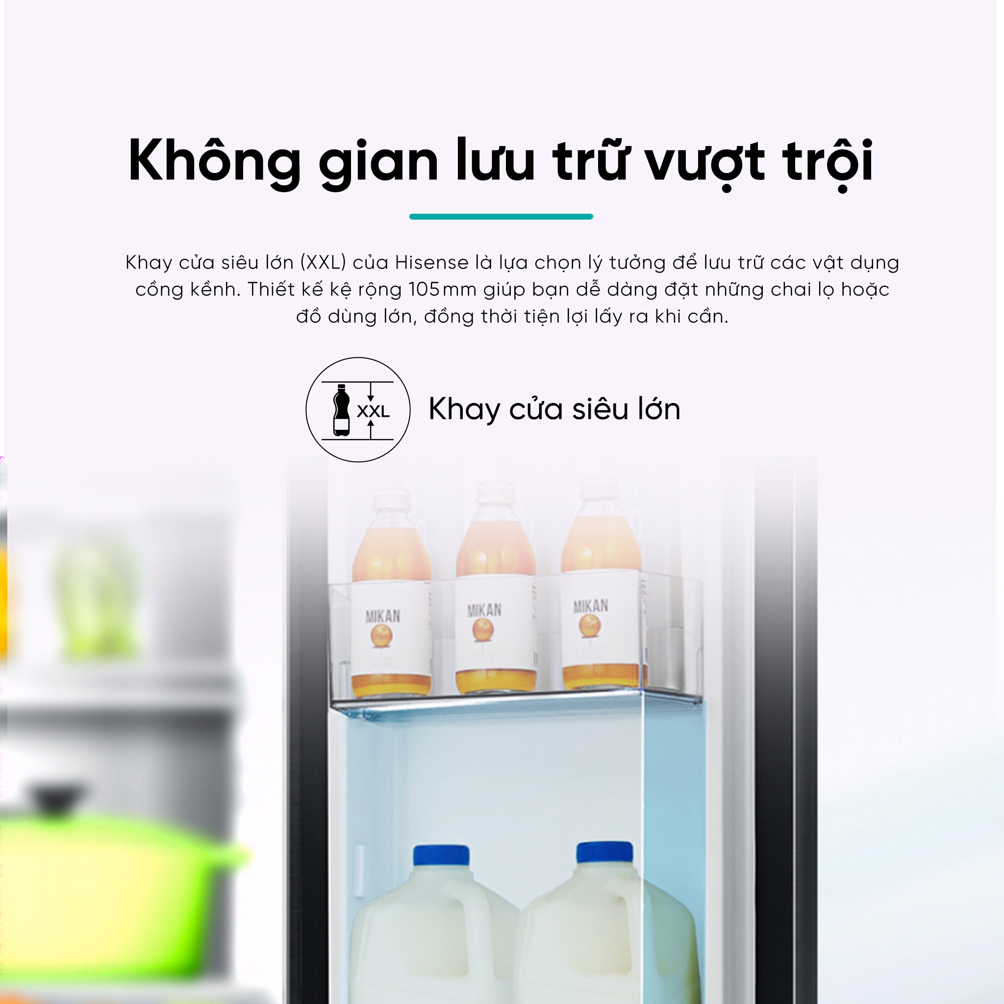 RQ630N4EBUI3 | Tủ lạnh Hisense Inverter 488 lít làm đá tự động, làm ...