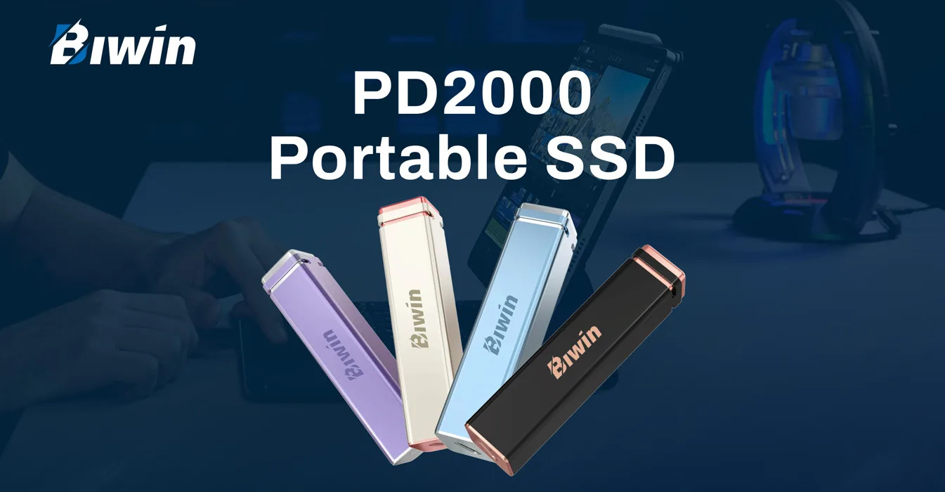 Ổ cứng di động SSD BIWIN PD2000 1TB/2TB, USB 3.2 Gen 2 x2 găn điện ...