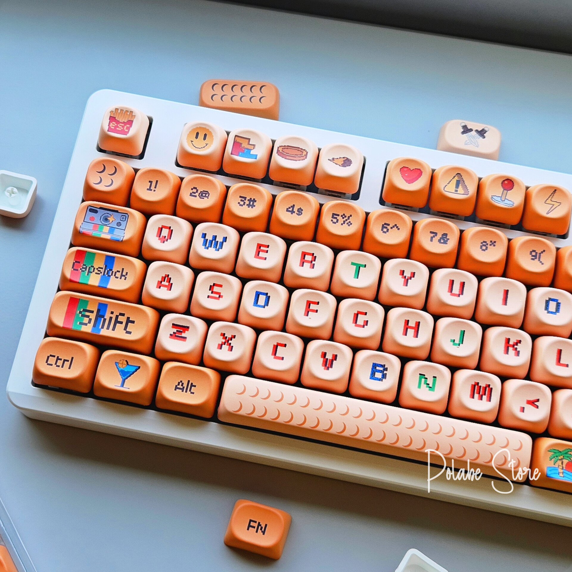 Keycap Lego Tetris moa profile Keycap Mario Game xếp hình bàn phím cơ ...