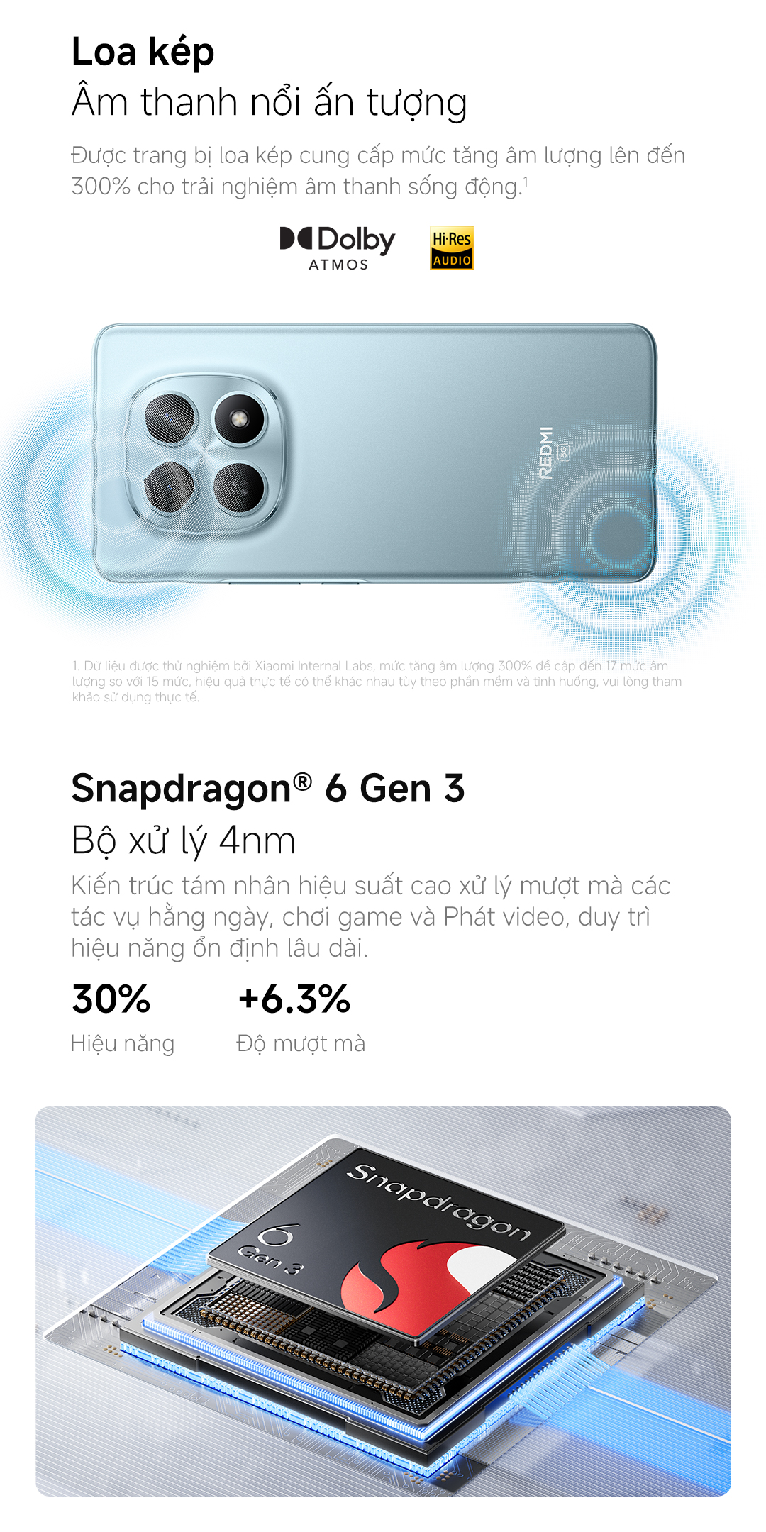 Điện thoại thông minh Xiaomi Redmi Note 15 5G (6+128GB|8+256GB)|Pin 5520mAh với thiết kế mỏng nhẹ – ảnh mô tả chi tiết 9