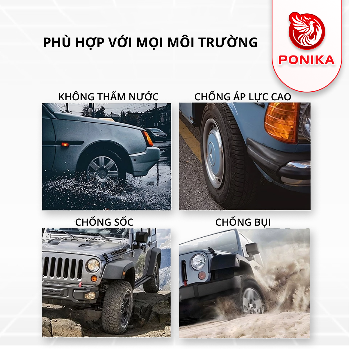 Phiên Bản Mới 2026 Cảm Biến Áp Suất Lốp Ô Tô ,Xe Hơi PONIKA - T15 .TPMS ...