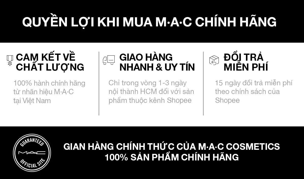 Kem nền mịn lì MAC Studio Fix Fluid SPF 15 30ML | Kết cấu dạng lỏng, kiềm dầu và bền màu suốt 24H