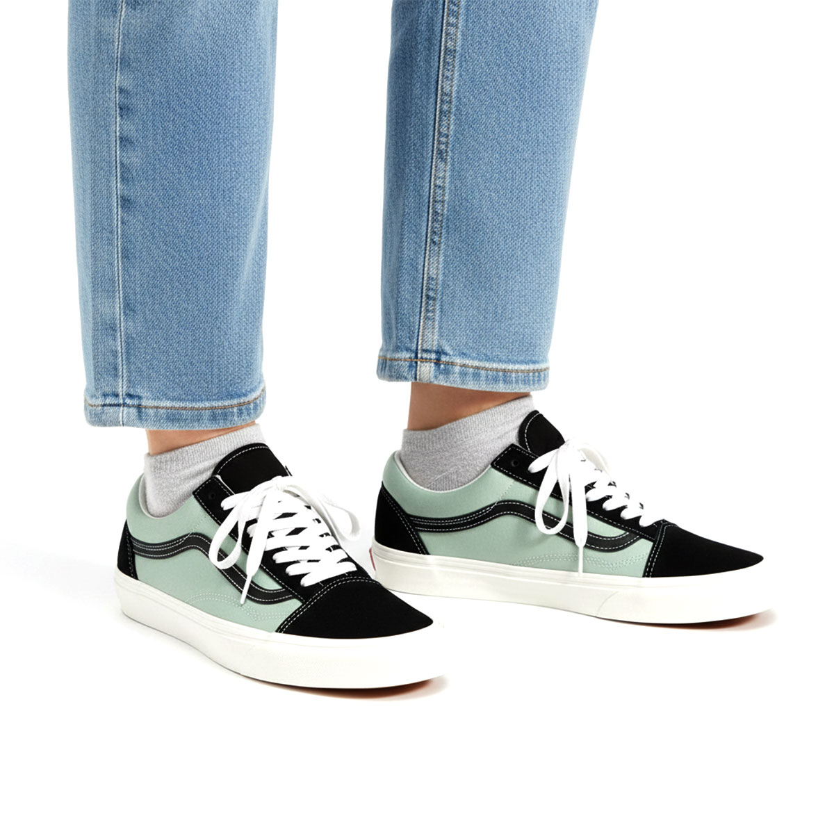 Giày Vans Old Skool Basics Gray Mist Unisex VN000D7ZM8I | Shopee Việt Nam