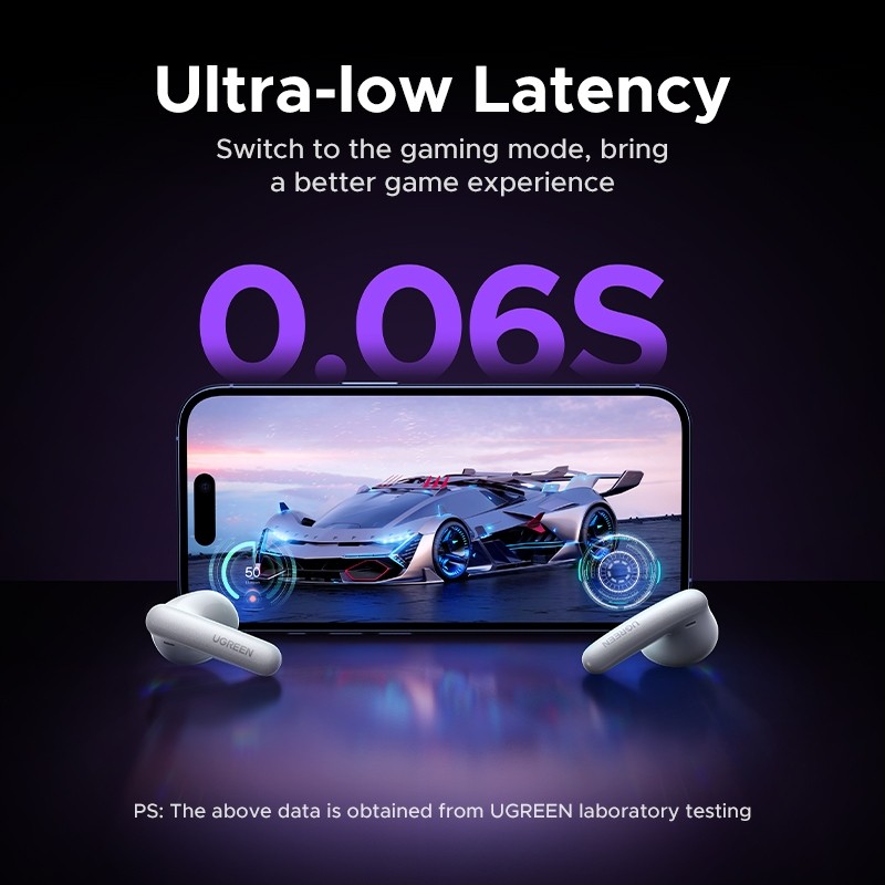 Độ trễ cực thấp 80ms tối ưu tuyệt vời cho chế độ chơi game