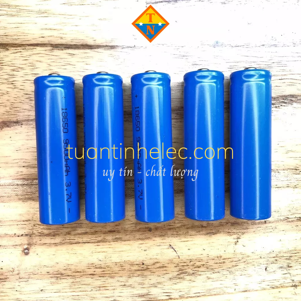 Pin sạc lithium 18650 dung lượng cao 9900mAh đầu nhọn / đầu bằng- 3.7V ...