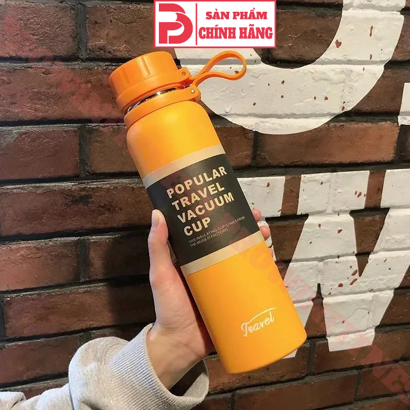 Ảnh Bình giữ nhiệt đựng nước trong tập luyện thể thao văn phòng Prowin chất liệu inox 304 an toàn tiện lợi 1