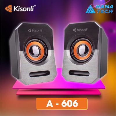 LOA VI TÍNH 2.0 KISONLI A-606 Chính Hãng