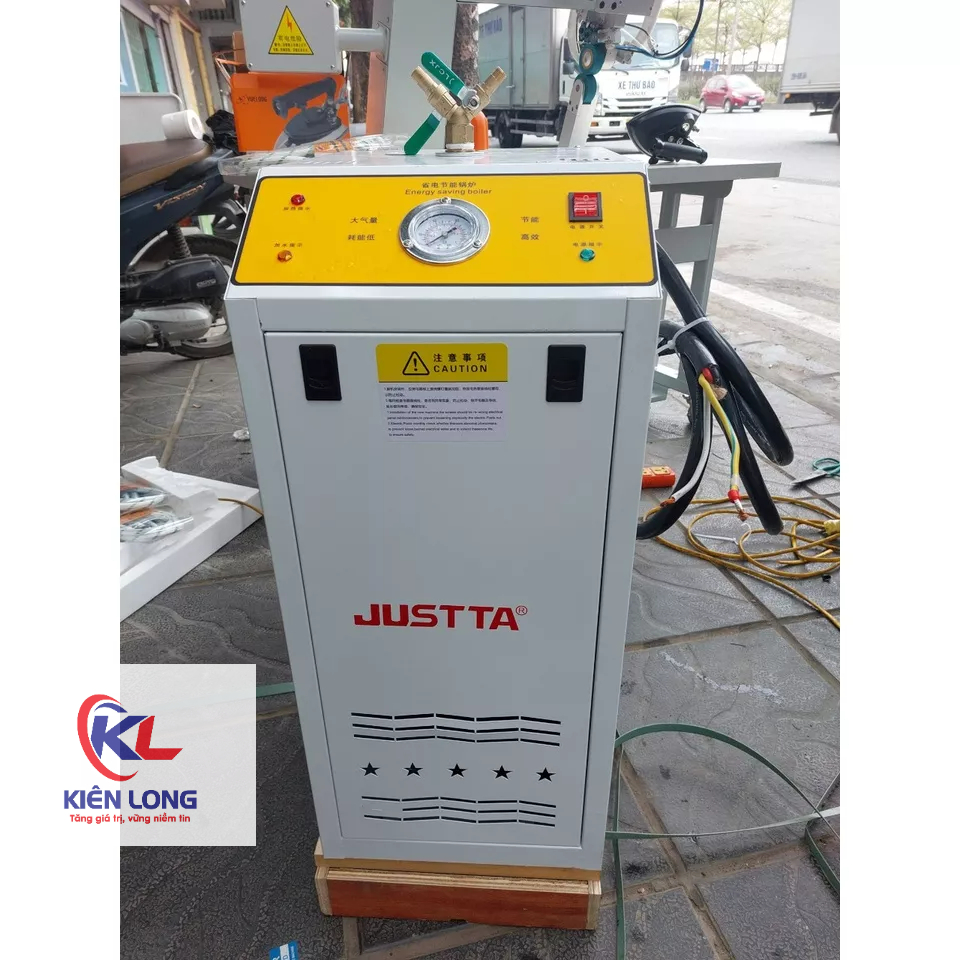Bộ Nồi Hơi Kèm 2 Bàn Là Justta Chính Hãng – Phụ Kiện Ngành May Công Nghiệp