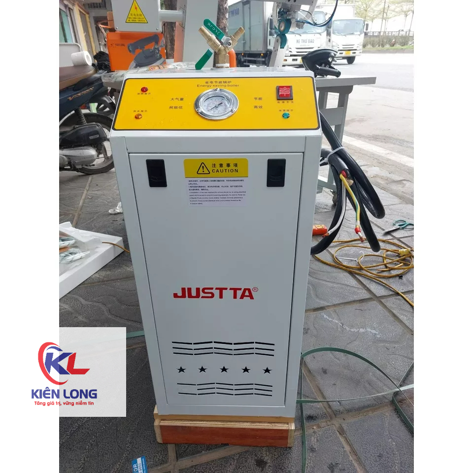 Bộ Nồi Hơi Kèm 2 Bàn Là Justta Chính Hãng – Phụ Kiện Ngành May Công Nghiệp