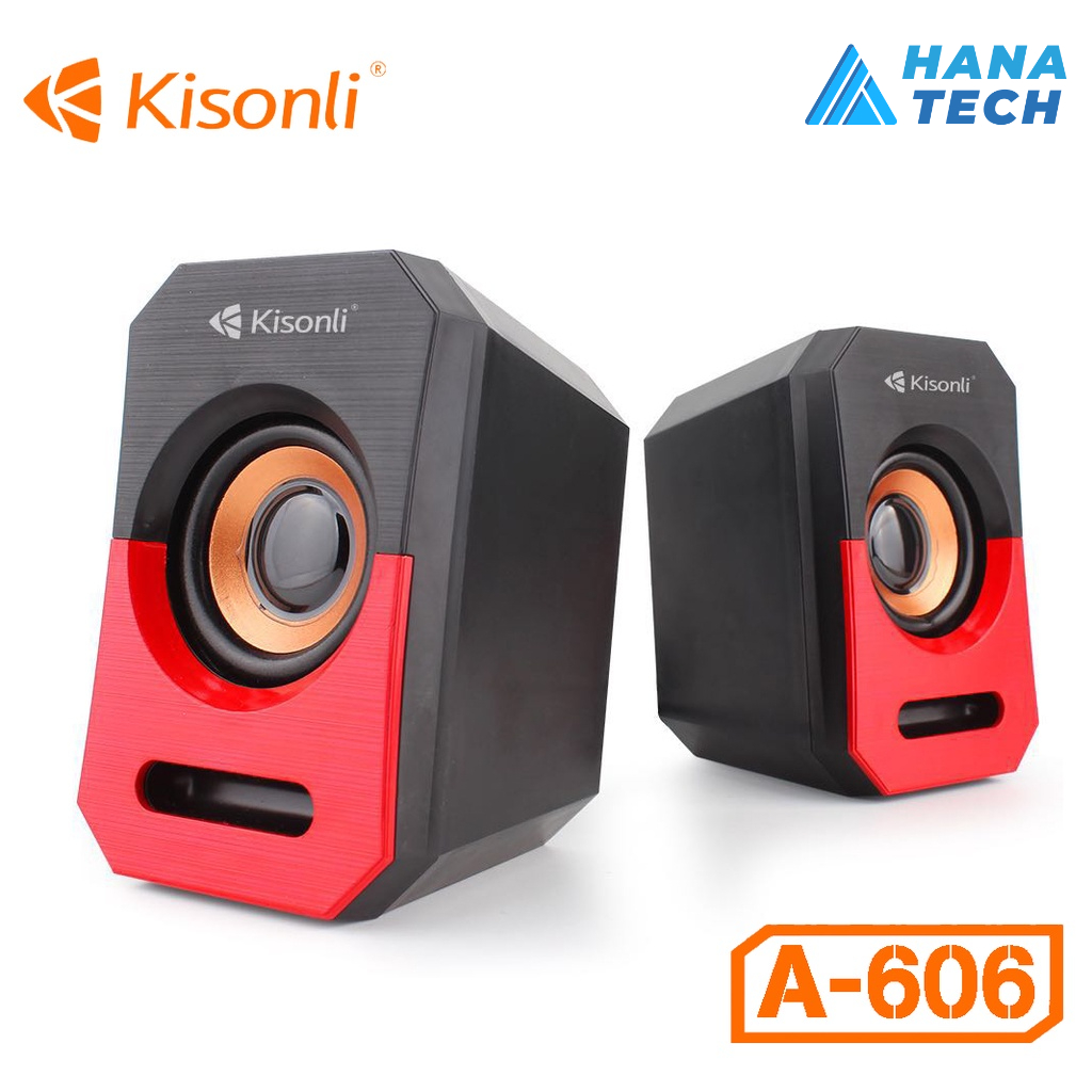 LOA VI TÍNH 2.0 KISONLI A-606 Chính Hãng