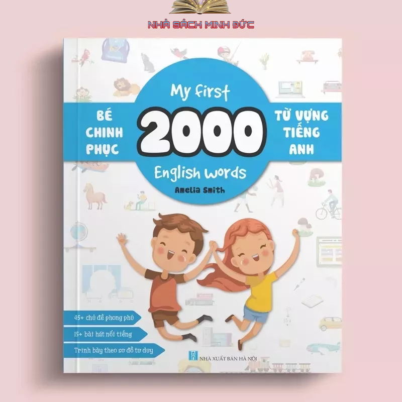 Sách - Bé Chinh Phục 2000 Từ Vựng Tiếng Anh - My First 2000 English Words