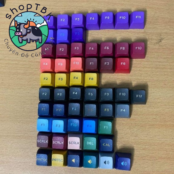 Keycap lẻ profile OSA chất liệu PBT nhiều màu | Shopee Việt Nam