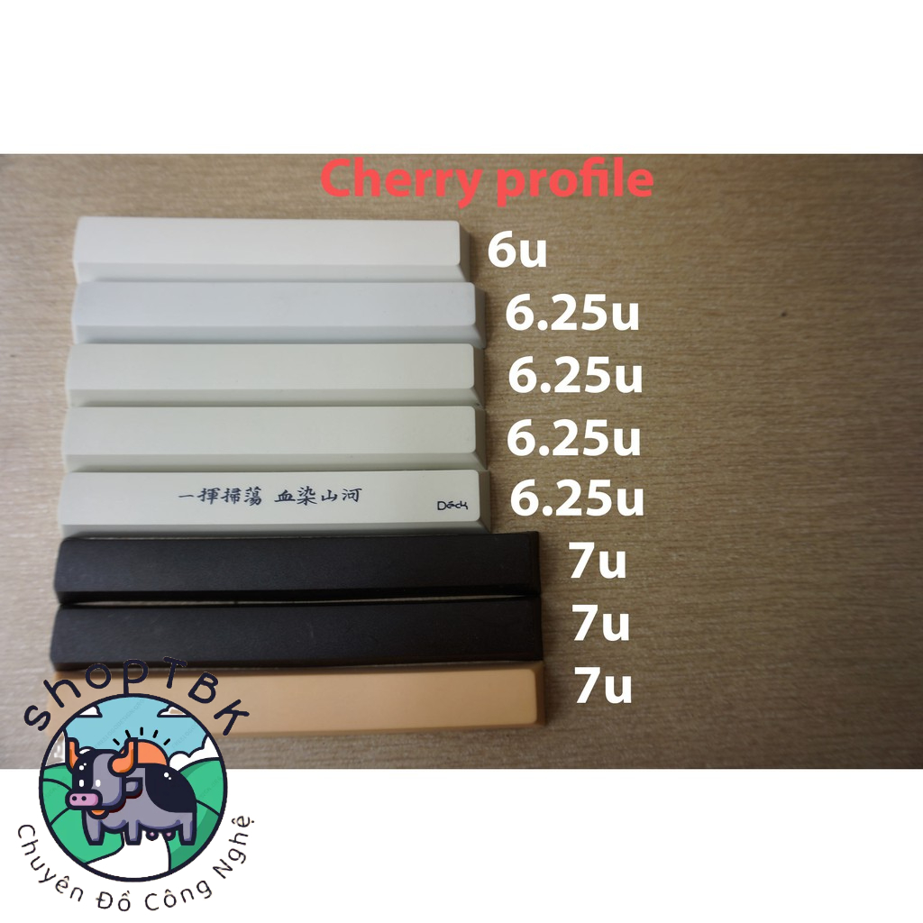 Phím cách lẻ profile SA, DSA, OEM, Cherry màu carbon | BigBuy360 - bigbuy360.vn