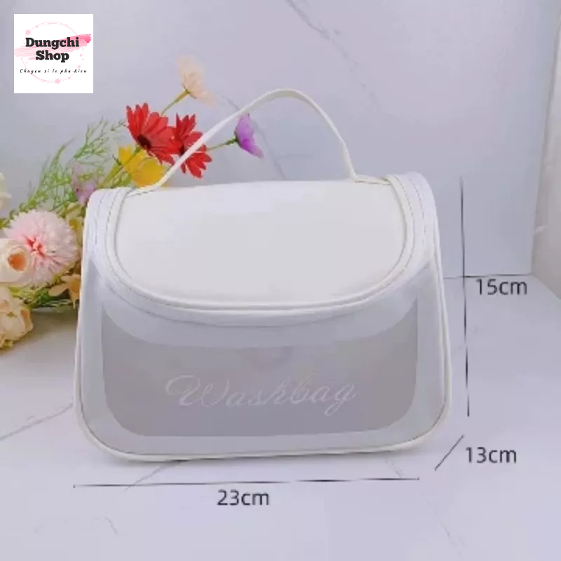 Túi đựng mỹ phẩm du lịch trong suốt cao cấp WASHBAG