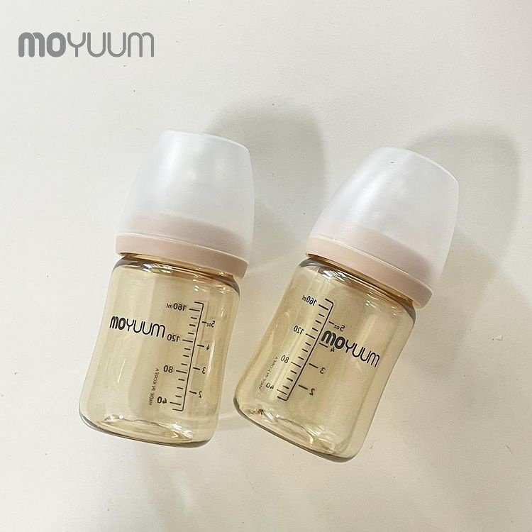 Ảnh Bình sữa MOYUUM nhựa PPSU 170ml núm ty 0-2m (1 bình) - MY - BS170 3