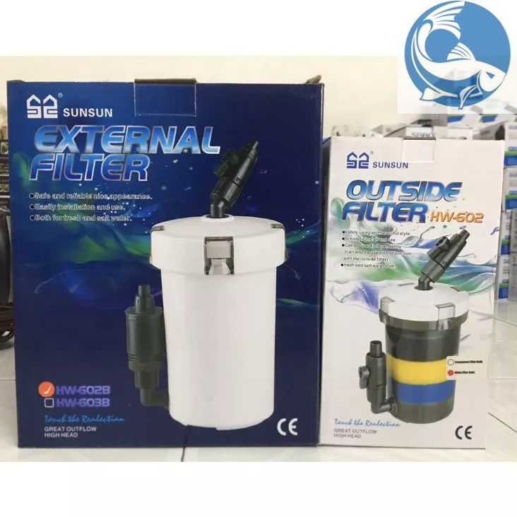 Lọc Bể Cá, Bể Thuỷ Sinh SunSun HW-602 và Sunsun HW-602B | Shopee Việt Nam