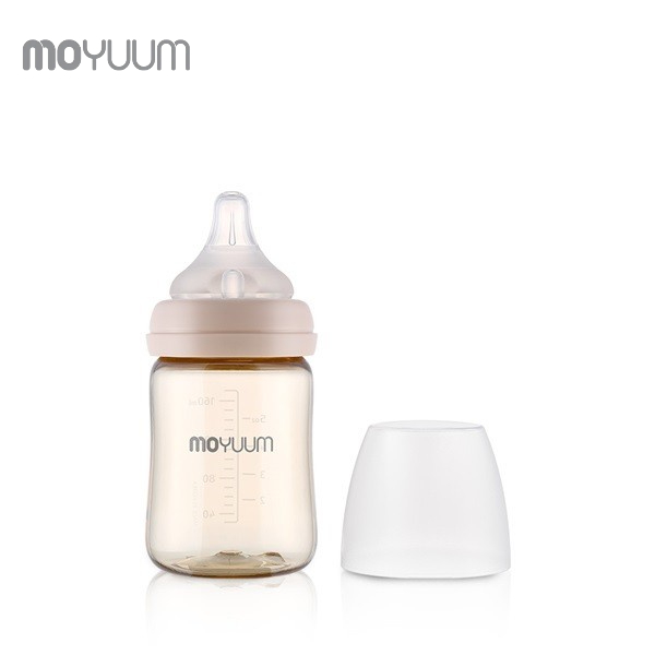 Ảnh Bình sữa MOYUUM nhựa PPSU 170ml núm ty 0-2m (1 bình) - MY - BS170 1
