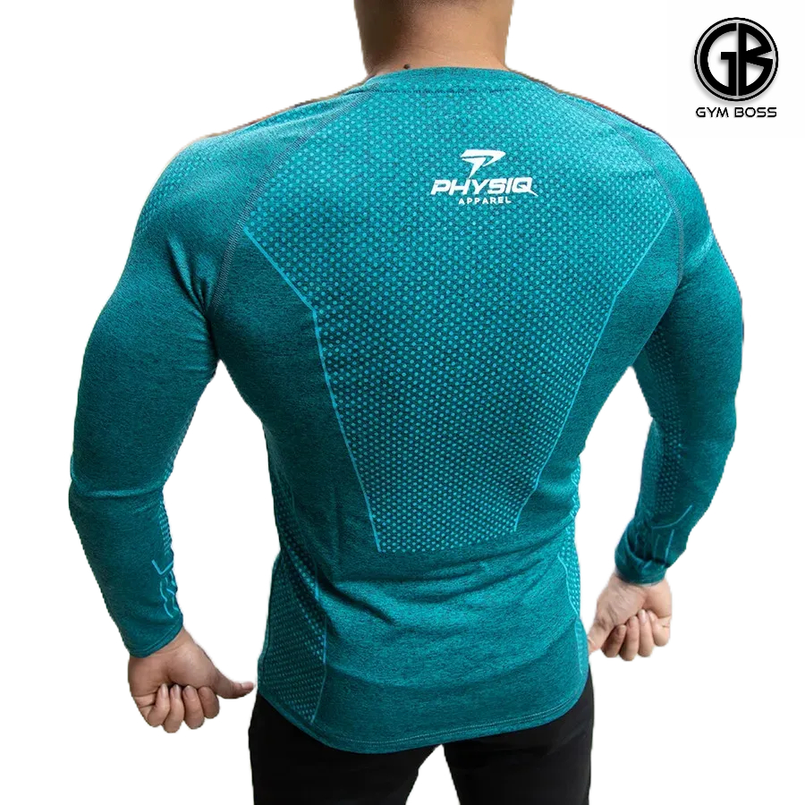 Áo Dài Tay Tập Gym Body Physiq Cao Cấp,Chất Thun Co Giãn 4 Chiều