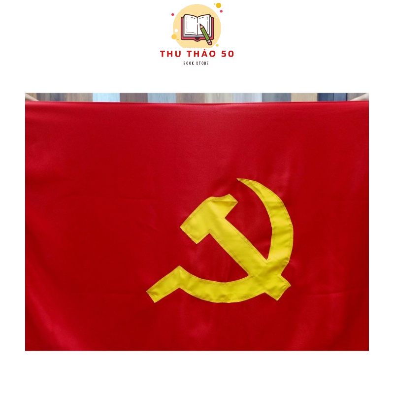 Lá Cờ Đảng Cộng Sản Việt Nam, cờ búa liềm kích thước 70x110cm. | Shopee ...