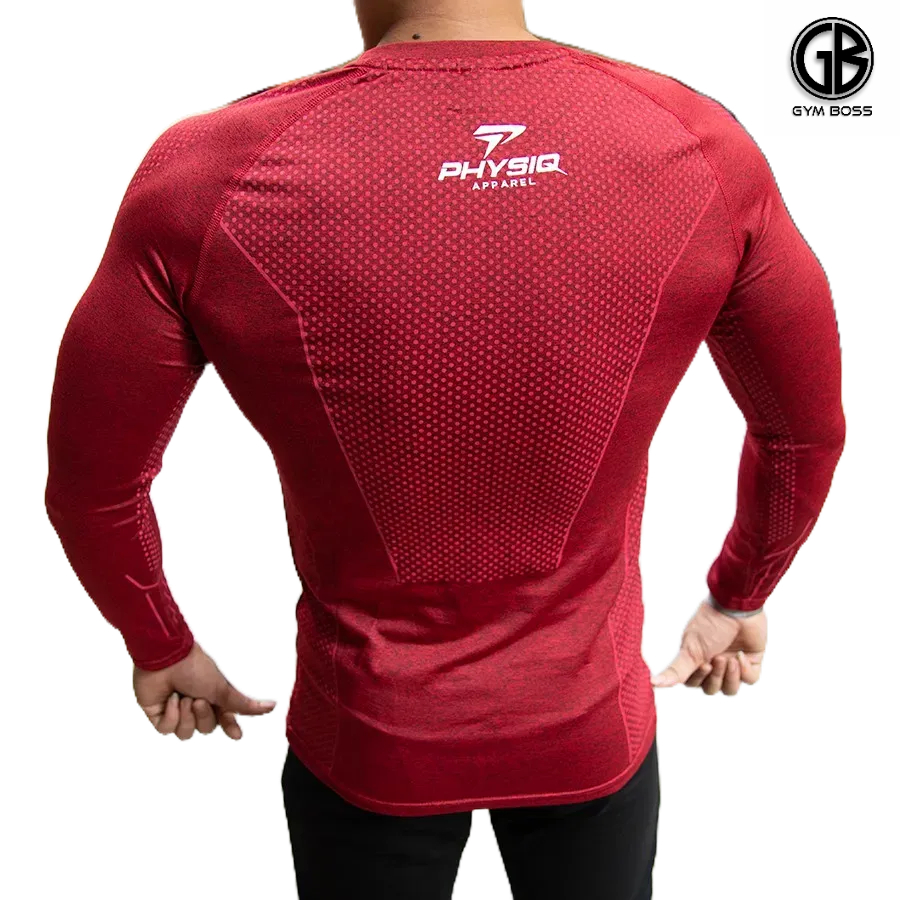 Áo Dài Tay Tập Gym Body Physiq Cao Cấp,Chất Thun Co Giãn 4 Chiều