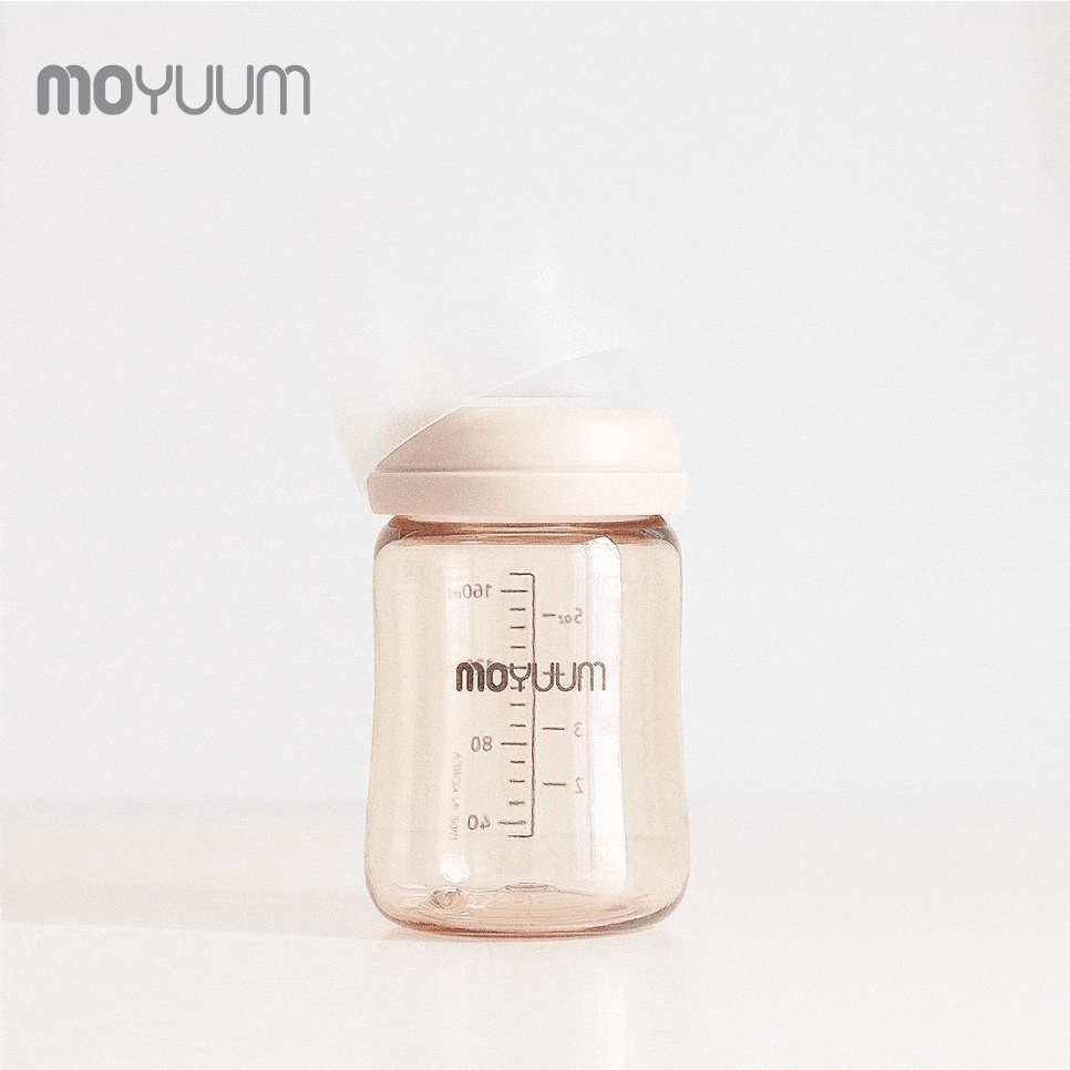 Ảnh Bình sữa MOYUUM nhựa PPSU 170ml núm ty 0-2m (1 bình) - MY - BS170 2