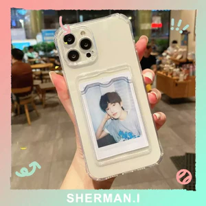 Ốp Chống Rơi Khe Cắm Thẻ Điện Thoại Ốp Bảo Vệ IP x / xs / xsmax / 11 / 11 pro max / 12 pro max / 7plus / 8plus-SN