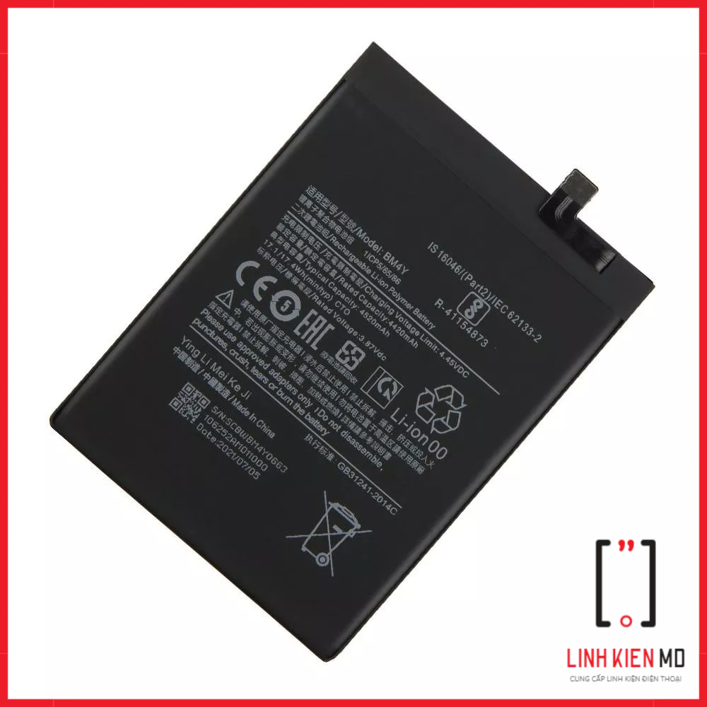 Batteria Ricambio Per Xiaomi Redmi K40 / Poco F3 - 4520mAh Con Kit Strumenti E Adesivi - Foto 2