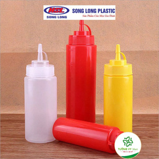 240-720ml Ketchup Squeeze Bottles Squeezy Sauce Bottle Mayo Oil Dispenser  Bottle