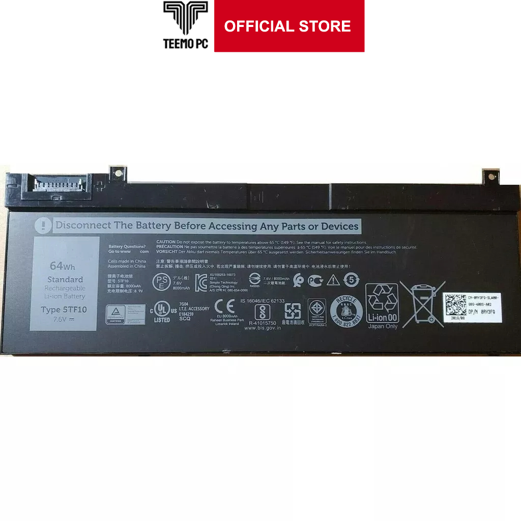 Laptop Keyboard For DELL Precision 7530 7540 7730 7740 Russian RU Black With Backlit Pointing New