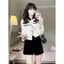 Áo khoác dạ khuy cổ tàu sang trọng siêu xinh hot trend