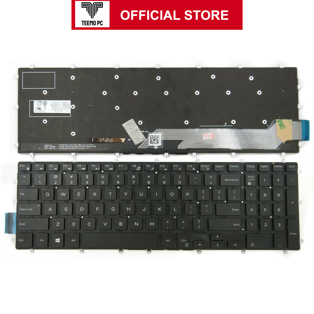 B&agrave;n Ph&iacute;m Cho Laptop Dell Vostro 15 5000 Series C&oacute; Led Inspiron 15 5000