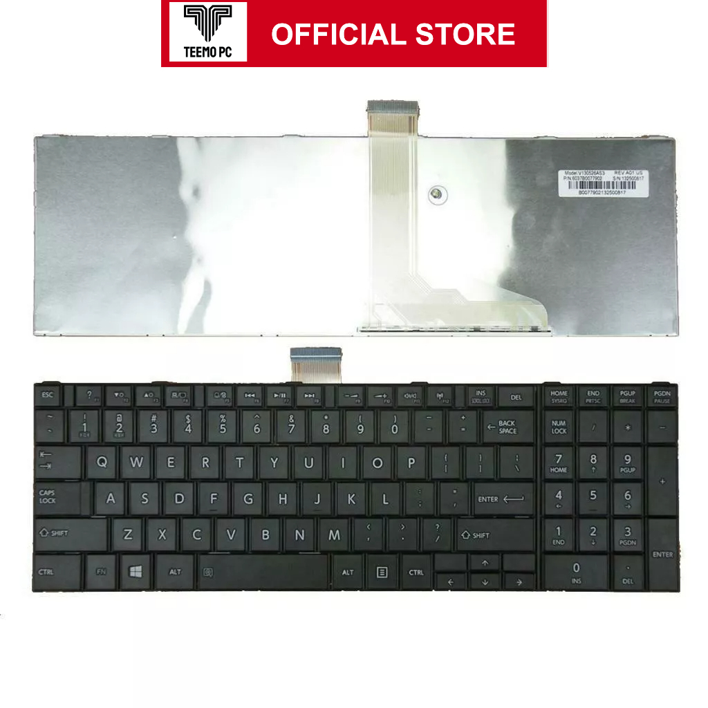 Clavier AZERTY Français D'Origine Pour Toshiba Satellite L870 L870D L875 L875D – Neuf