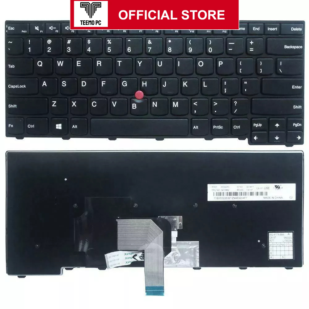Tastiera Retroilluminata Di Ricambio Per Lenovo ThinkPad T440 T450 T460 L440 L470 - Layout Spagnolo Con Trackpoint - Strumenti Inclusi - 5